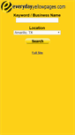 Mobile Screenshot of everydayyellowpages.com